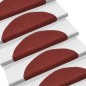 vidaXL Selbstklebende Treppenmatten 5 Stk. Rot 56x17x3 cm Nadelvlies vidaXL Selbstklebende Treppenmatten 5 Stk. Rot 56x17x3 cm Nadelvlies