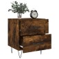 vidaXL Nachttische 2 Stk. Räuchereiche 40x35x47,5 cm Holzwerkstoff vidaXL Nachttische 2 Stk. Räuchereiche 40x35x47,5 cm Holzwerkstoff