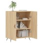 vidaXL Sideboard Sonoma-Eiche 69,5x34x90 cm Holzwerkstoff vidaXL Sideboard Sonoma-Eiche 69,5x34x90 cm Holzwerkstoff