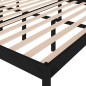 vidaXL Massivholzbett Schwarz Kiefer 180x200 cm vidaXL Massivholzbett Schwarz Kiefer 180x200 cm