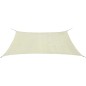 vidaXL Sonnensegel HDPE Rechteckig 2x4 m Creme vidaXL Sonnensegel HDPE Rechteckig 2x4 m Creme