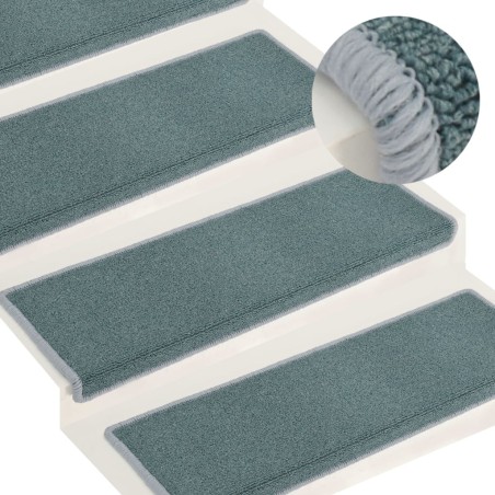 vidaXL Stufenmatten 15 Stk. 65x21x4 cm Blau