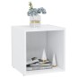 vidaXL TV-Schränke 2 Stk. Weiß 37x35x37 cm Holzwerkstoff vidaXL TV-Schränke 2 Stk. Weiß 37x35x37 cm Holzwerkstoff