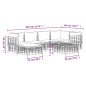 vidaXL 7-tlg. Garten-Lounge-Set mit Kissen Anthrazit Poly Rattan vidaXL 7-tlg. Garten-Lounge-Set mit Kissen Anthrazit Poly Rattan