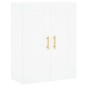 vidaXL Highboard Weiß 69,5x34x180 cm Holzwerkstoff vidaXL Highboard Weiß 69,5x34x180 cm Holzwerkstoff