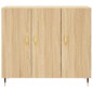 vidaXL Sideboard Sonoma-Eiche 90x34x80 cm Holzwerkstoff vidaXL Sideboard Sonoma-Eiche 90x34x80 cm Holzwerkstoff