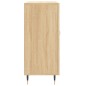 vidaXL Sideboard Sonoma-Eiche 90x34x80 cm Holzwerkstoff vidaXL Sideboard Sonoma-Eiche 90x34x80 cm Holzwerkstoff
