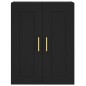vidaXL Highboard Schwarz 69,5x34x180 cm Holzwerkstoff vidaXL Highboard Schwarz 69,5x34x180 cm Holzwerkstoff