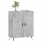 vidaXL Sideboard Betongrau 69,5x34x90 cm Holzwerkstoff vidaXL Sideboard Betongrau 69,5x34x90 cm Holzwerkstoff