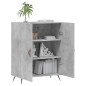 vidaXL Sideboard Betongrau 69,5x34x90 cm Holzwerkstoff vidaXL Sideboard Betongrau 69,5x34x90 cm Holzwerkstoff