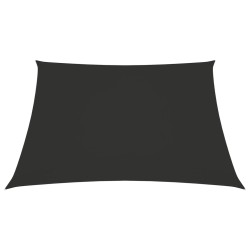 vidaXL Sonnensegel Oxford-Gewebe Quadratisch 3x3 m Anthrazit
