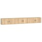 vidaXL TV-Wandschränke 3 Stk. Sonoma-Eiche 100x34,5x40 cm vidaXL TV-Wandschränke 3 Stk. Sonoma-Eiche 100x34,5x40 cm