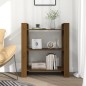 vidaXL Bücherregal/Raumteiler Honigbraun 80x35x91 cm Massivholz vidaXL Bücherregal/Raumteiler Honigbraun 80x35x91 cm Massivholz
