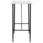 vidaXL 5-tlg. Bar-Set Kunststoff Schwarz vidaXL 5-tlg. Bar-Set Kunststoff Schwarz