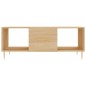 vidaXL Couchtisch Sonoma-Eiche 102x50x40 cm Holzwerkstoff vidaXL Couchtisch Sonoma-Eiche 102x50x40 cm Holzwerkstoff