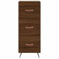 vidaXL Highboard Braun Eichen-Optik 34,5x34x180 cm Holzwerkstoff vidaXL Highboard Braun Eichen-Optik 34,5x34x180 cm Holzwerkstoff