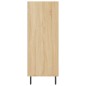 vidaXL Regalschrank Sonoma-Eiche 69,5x32,5x90 cm Holzwerkstoff vidaXL Regalschrank Sonoma-Eiche 69,5x32,5x90 cm Holzwerkstoff