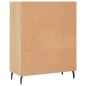 vidaXL Regalschrank Sonoma-Eiche 69,5x32,5x90 cm Holzwerkstoff vidaXL Regalschrank Sonoma-Eiche 69,5x32,5x90 cm Holzwerkstoff