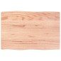 vidaXL Tischplatte 60x40x2 cm Massivholz Eiche Behandelt Baumkante vidaXL Tischplatte 60x40x2 cm Massivholz Eiche Behandelt Baumkante