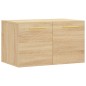 vidaXL Wandschrank Sonoma-Eiche 60x36,5x35 cm Holzwerkstoff vidaXL Wandschrank Sonoma-Eiche 60x36,5x35 cm Holzwerkstoff