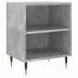 vidaXL Nachttisch Betongrau 40x30x50 cm Holzwerkstoff vidaXL Nachttisch Betongrau 40x30x50 cm Holzwerkstoff