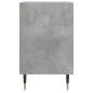 vidaXL Nachttisch Betongrau 40x30x50 cm Holzwerkstoff vidaXL Nachttisch Betongrau 40x30x50 cm Holzwerkstoff
