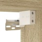 vidaXL TV-Wandschränke 2 Stk. Sonoma-Eiche 57x34,5x40 cm vidaXL TV-Wandschränke 2 Stk. Sonoma-Eiche 57x34,5x40 cm