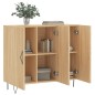 vidaXL Sideboard Sonoma-Eiche 90x34x80 cm Holzwerkstoff vidaXL Sideboard Sonoma-Eiche 90x34x80 cm Holzwerkstoff