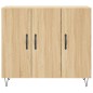 vidaXL Sideboard Sonoma-Eiche 90x34x80 cm Holzwerkstoff vidaXL Sideboard Sonoma-Eiche 90x34x80 cm Holzwerkstoff