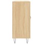 vidaXL Sideboard Sonoma-Eiche 90x34x80 cm Holzwerkstoff vidaXL Sideboard Sonoma-Eiche 90x34x80 cm Holzwerkstoff