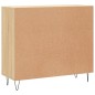 vidaXL Sideboard Sonoma-Eiche 90x34x80 cm Holzwerkstoff vidaXL Sideboard Sonoma-Eiche 90x34x80 cm Holzwerkstoff