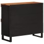 vidaXL Beistelltisch 85x33x75 cm Massivholz Akazie vidaXL Beistelltisch 85x33x75 cm Massivholz Akazie