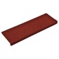 vidaXL Treppenmatten 10 Stk. Bordeauxrot 65x21x4 cm Nadelvlies vidaXL Treppenmatten 10 Stk. Bordeauxrot 65x21x4 cm Nadelvlies