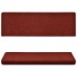 vidaXL Treppenmatten 10 Stk. Bordeauxrot 65x21x4 cm Nadelvlies vidaXL Treppenmatten 10 Stk. Bordeauxrot 65x21x4 cm Nadelvlies