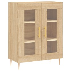 vidaXL Sideboard Sonoma-Eiche 69,5x34x90 cm Holzwerkstoff