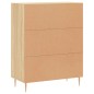 vidaXL Sideboard Sonoma-Eiche 69,5x34x90 cm Holzwerkstoff vidaXL Sideboard Sonoma-Eiche 69,5x34x90 cm Holzwerkstoff