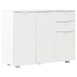 vidaXL Sideboard Hochglanz-Weiß 107x35x80,5 cm vidaXL Sideboard Hochglanz-Weiß 107x35x80,5 cm