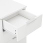 vidaXL Sideboard Hochglanz-Weiß 107x35x80,5 cm vidaXL Sideboard Hochglanz-Weiß 107x35x80,5 cm