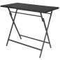 vidaXL 7-tlg. Garten-Essgruppe Klappbar Stahl Poly Rattan Schwarz vidaXL 7-tlg. Garten-Essgruppe Klappbar Stahl Poly Rattan Schwarz