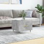 vidaXL Couchtisch Betongrau 50x50x40 cm Holzwerkstoff vidaXL Couchtisch Betongrau 50x50x40 cm Holzwerkstoff