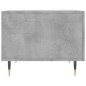 vidaXL Couchtisch Betongrau 50x50x40 cm Holzwerkstoff vidaXL Couchtisch Betongrau 50x50x40 cm Holzwerkstoff
