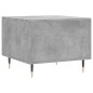 vidaXL Couchtisch Betongrau 50x50x40 cm Holzwerkstoff vidaXL Couchtisch Betongrau 50x50x40 cm Holzwerkstoff