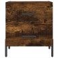 vidaXL Nachttische 2 Stk. Räuchereiche 40x35x47,5 cm Holzwerkstoff vidaXL Nachttische 2 Stk. Räuchereiche 40x35x47,5 cm Holzwerkstoff
