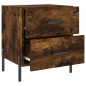 vidaXL Nachttische 2 Stk. Räuchereiche 40x35x47,5 cm Holzwerkstoff vidaXL Nachttische 2 Stk. Räuchereiche 40x35x47,5 cm Holzwerkstoff