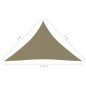 vidaXL Sonnensegel Oxford-Gewebe Dreieckig 3x3x4,24 m Beige vidaXL Sonnensegel Oxford-Gewebe Dreieckig 3x3x4,24 m Beige