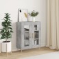 vidaXL Sideboard Betongrau 69,5x34x90 cm Holzwerkstoff vidaXL Sideboard Betongrau 69,5x34x90 cm Holzwerkstoff