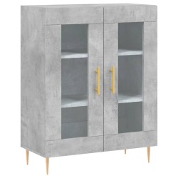 vidaXL Sideboard Betongrau 69,5x34x90 cm Holzwerkstoff