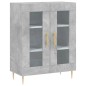 vidaXL Sideboard Betongrau 69,5x34x90 cm Holzwerkstoff vidaXL Sideboard Betongrau 69,5x34x90 cm Holzwerkstoff