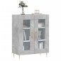 vidaXL Sideboard Betongrau 69,5x34x90 cm Holzwerkstoff vidaXL Sideboard Betongrau 69,5x34x90 cm Holzwerkstoff