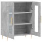 vidaXL Sideboard Betongrau 69,5x34x90 cm Holzwerkstoff vidaXL Sideboard Betongrau 69,5x34x90 cm Holzwerkstoff